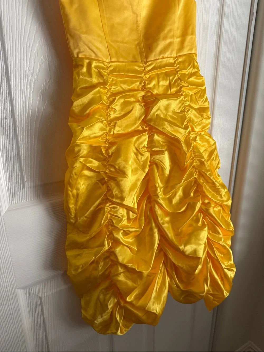 Kids Costume. Belle. Yellow Gold Dress.